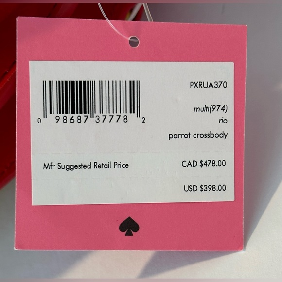 NWT! Kate Spade ♠️ 1st Edition Rio Parrot Crossbody - Picture 9 of 11